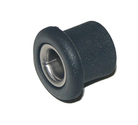 HPN 183 - DECK PUSH IN BUSH - NYLON WITH S/S INSERT - 7.5mm~ 9/32"  ID- 14mm~9/16" DEEP