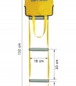 Safety Ladder - PLASTIMO - 5 steps or 4 steps option. | Nautos-usa