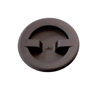 HT 337 - HATCH COVER BLACK -SMALL - OPENING SIZE 4"