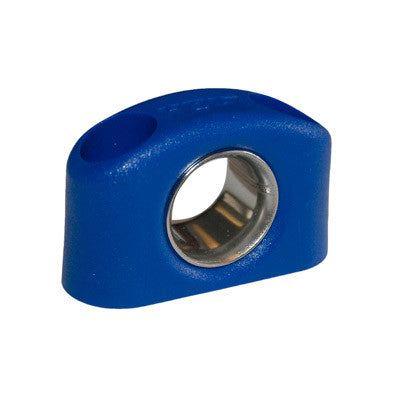HT4152RB -ROYAL BLUE- BULLSEYE -DECK FAIRLEAD WITH S/S INSERT- 13 MM ( 0.51")ID