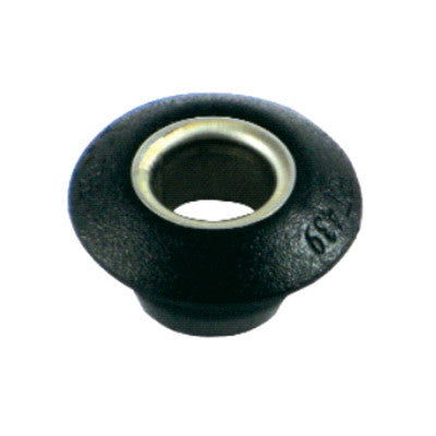 HT4439 - DECK BUSH -ROUND - NYLON WITH S/S INSERT - 6 MM ID ( 1/4")