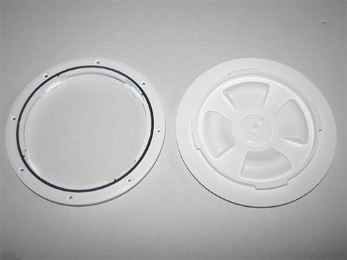 INSPECTION PORT - KAYAK HATCH -  HPN393 - BAYONET THREAD - 200MM ~ 8" .