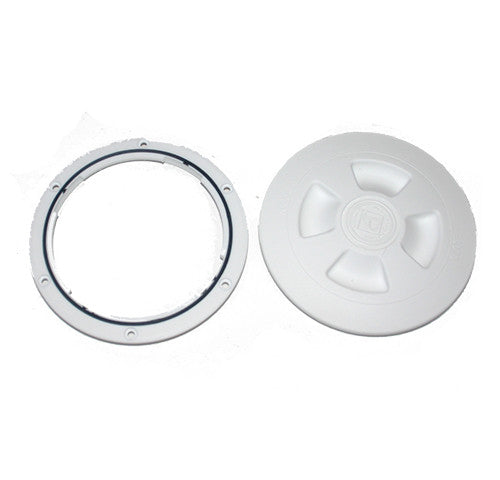 INSPECTION PORT- PLASTIC DECK PLATE -HPN035- 4" DIAMETER.