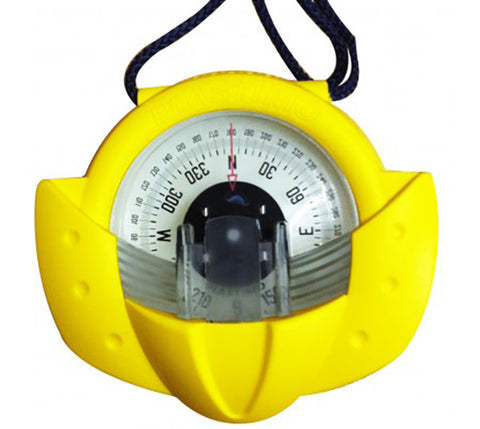 IRIS 50 - HAND BEARING COMPASS - YELLOW - PLASTIMO 63871 | Nautos-usa
