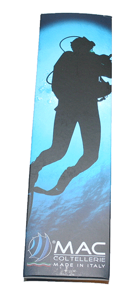 Floating Knife - 36082 - Combine Stainless  Steel flat and serrated blades for rope and net cutting.
