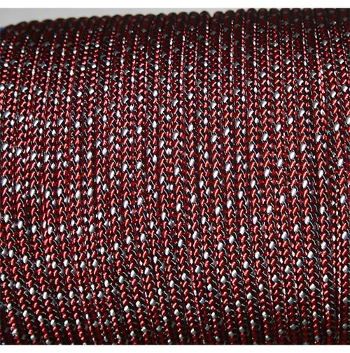 LRSEC - POLYLOCK - DOUBLEBRAID  - 4MM - RED/WHITE/BLACK
