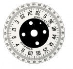 IRIS 50 - HAND BEARING COMPASS - ORANGE - PLASTIMO - 63599 | Nautos-usa