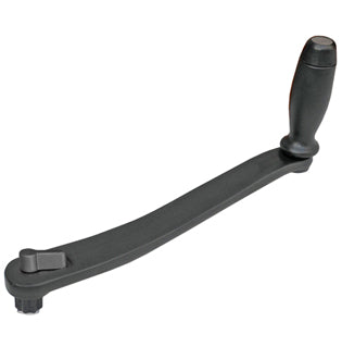 13.3514 - 10" Aluminum Winch Handle, Black.