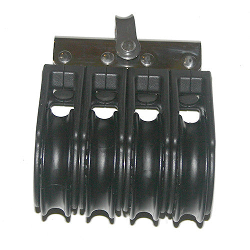 Quadruple Fixed Block - 57mm Diameter Sheave - Ultralight- Item 92086 | Nautos-usa