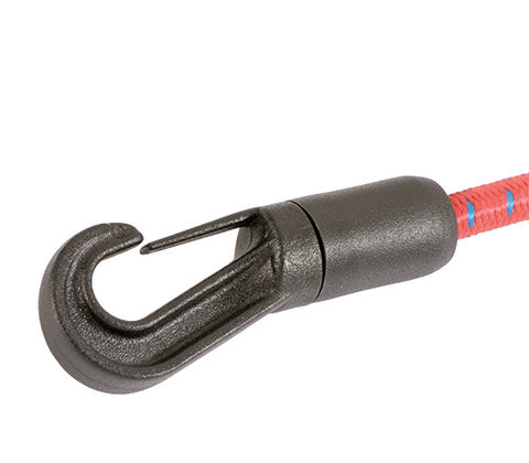 Shock Cord Hook - HPN387 - White or Black - Self Locking - 3 to 5mm ~ 1/8" to 3/16" Shock Cord