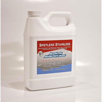 SS 002 - STAINLESS STEEL RUST REMOVER AND PROTECTION - 32 OZ BOTTLE | Nautos-usa