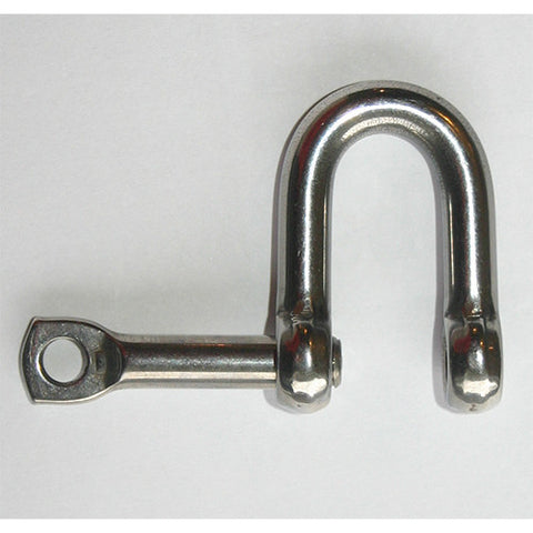 STRAIGHT SHACKLES WITH CAPTIVE SCREW EYE PIN. | Nautos-usa