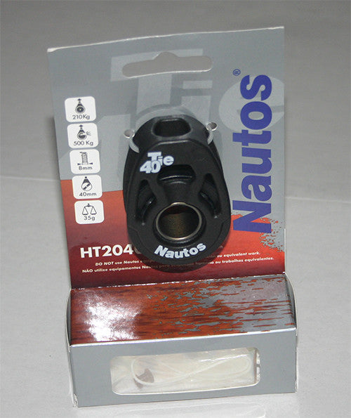 Tie on block - 40mm sheave - Ultralight - HT2040T COMPLETE SET