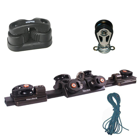 96446 R - Complete  Main Traveller System - Low  Profile car with Matching 4:2 Control - With rope | Nautos-usa