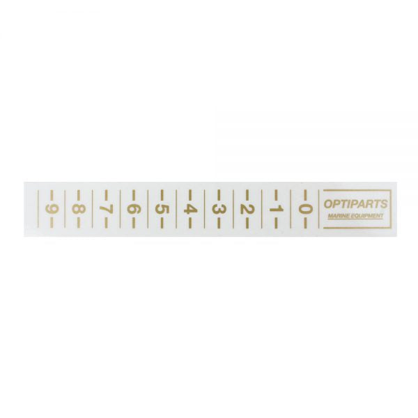 Copy of Measurement band sticker for Optimist Blackgold spars – Gold - Opti 1333G | Nautos-usa 