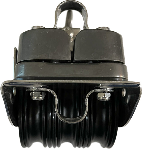 Copy of 92233 - TRIPLE SWIVEL WITH ALUMINUM CAM  AND ALUMINUM SHEAVE | Nautos-usa 