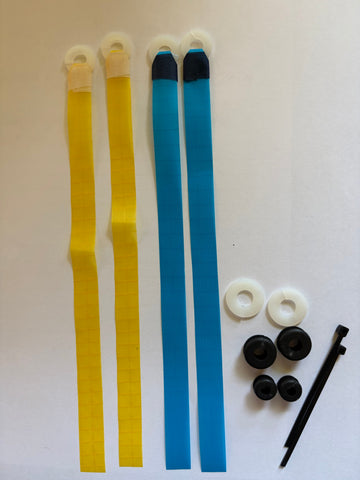 Tell Tails Shroud Mounting - S043 UL - 4 Tell Tails - Ultra light | Nautos-usa 