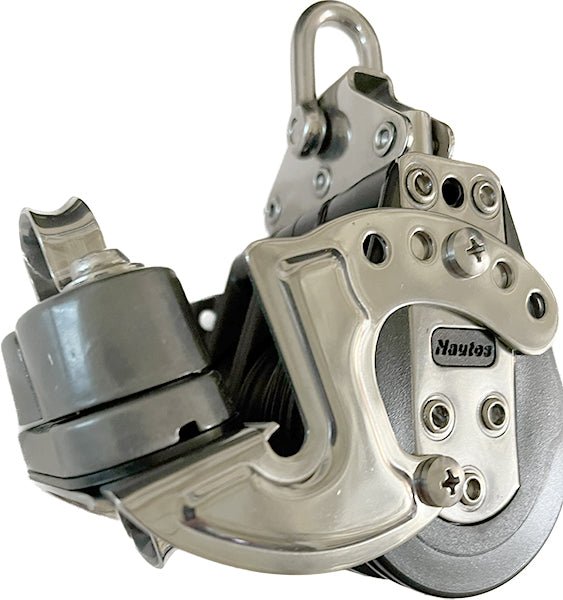 Copy of 92233 - TRIPLE SWIVEL WITH ALUMINUM CAM  AND ALUMINUM SHEAVE | Nautos-usa 