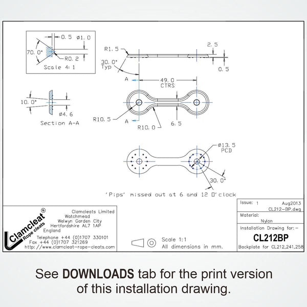 CL212BP - Backplate - 6