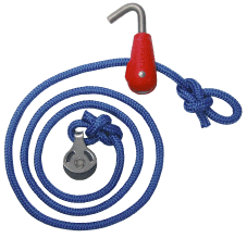 HALYARD SYSTEM W/ EX1340 AND EX1332 BLOCKS  - Opti1342R | Nautos-usa 