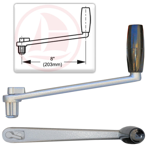 13.122 - ALUMINUM WINCH HANDLE - 229 MM