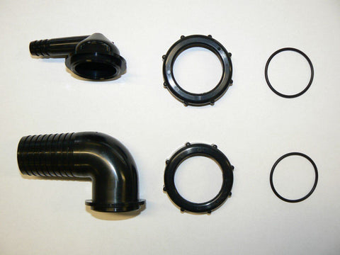 SPARE SET OF ELBOW CONNECTORS - 19265 - For Plastimo Flexible water tanks