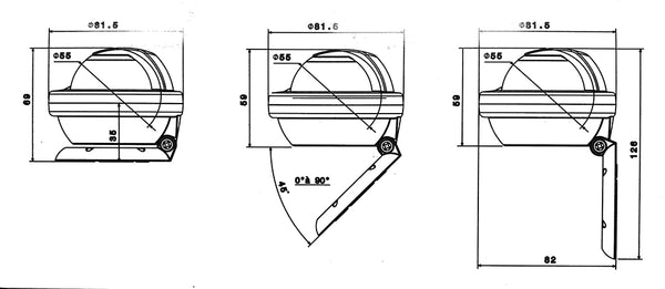 OFFSHORE 55 COMPASS - Small boats compass- PLASTIMO