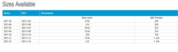 INSULATOR ADAPTOR SCREW (INCH) | Nautos-usa 