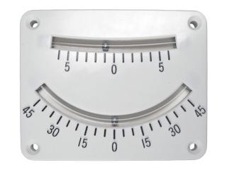 13.3037 - Clinometer Twin Scale - Clinometers - Soft plastic tube w/stainless steel balls