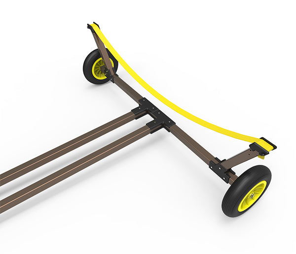 420, FJ, JY15 and V15 Dolly - Jotag - Aluminum Square Tubes and Foam Filled Tires.