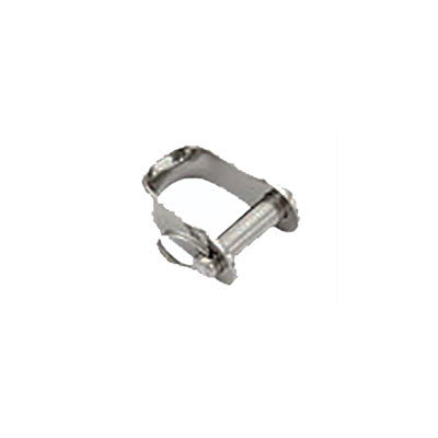 91012 -Stamped shackle with cotter ring - 2 pieces set.