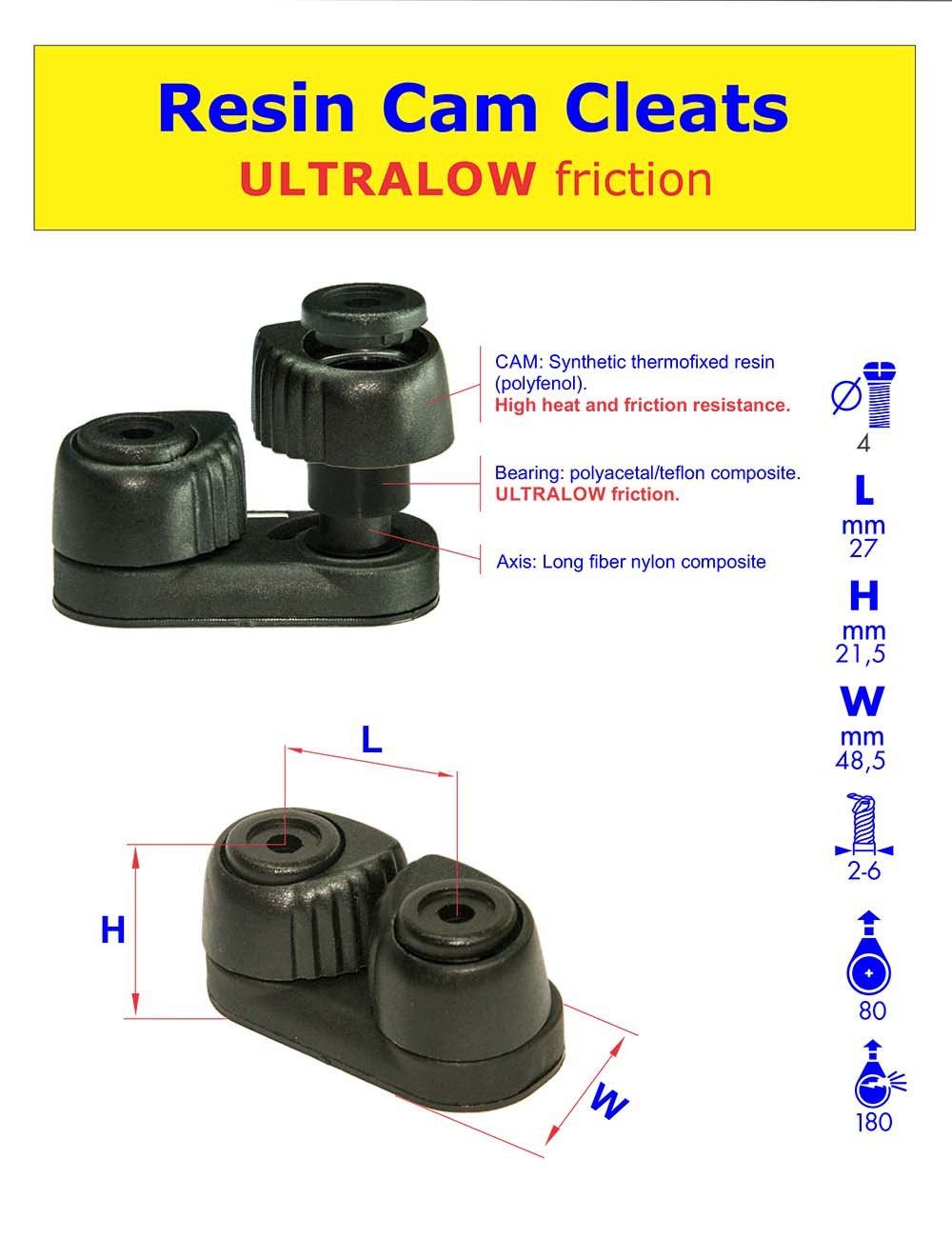 1/2pcs Black Anodized Aluminium Cam Cleat Boat Cam Cleats Bateau Cam Cleats Matic Fairlead Marine Voilier Voilier Kayak Canoe Deriveur Accessoires 1/2pcs Black Anodized Aluminium Cam Cleat Boat Cam Cleats Bateau Cam Cleats Matic Fairlead Marine Voilier Voilier Kayak Canoe Deriveur Accessoires