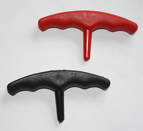91051-52 - TRAPEZE HANDLE - BLACK AND RED - SET OF 2 PIECES