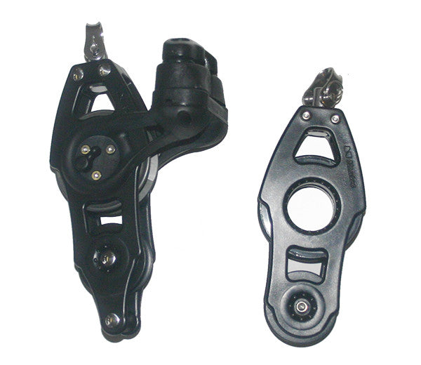 92073-00 R|4:1 Mainsheet System set of blocks- 57mm  sheave with pre-stretched mainsheet rope.