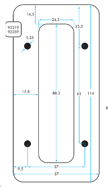 92219- SINGLE THROUGH DECK