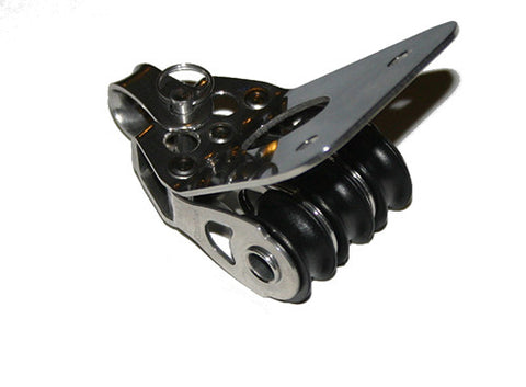 92538 -MICRO BLOCK - TRIPLE FIXED WITH BASE FOR CAM CLEAT