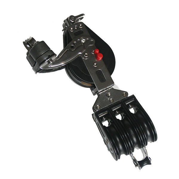 92664 - SINGLE RATCHET BASE 75MM WITH CAM AND TRIPLE 57 MM WITH BECKET