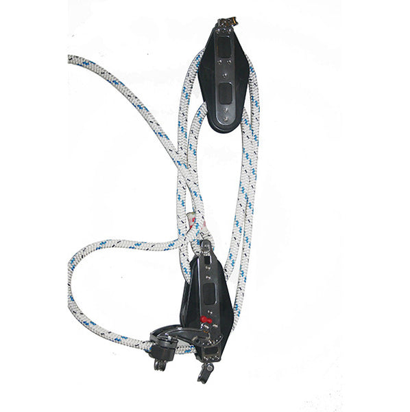 92703-200 R|4:1 Mainsheet System set of Classic blocks- 57mm  sheave with mainsheet rope included.