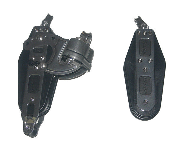 92703-200 R|4:1 Mainsheet System set of Classic blocks- 57mm  sheave with mainsheet rope included.