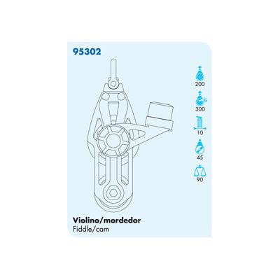 95302 Fiddle Swivel With Cam