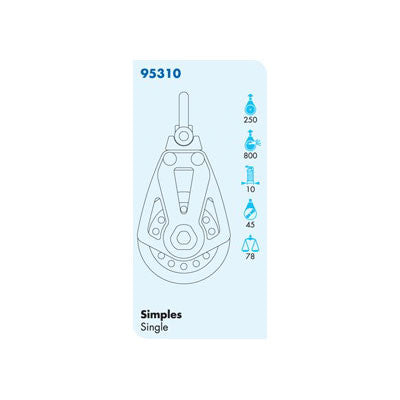 95310  Single Swivel | Nautos-usa 