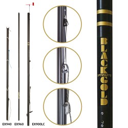 BLACK GOLD — LOW CLEAT SPAR SET WITH 40MM BOOM - OPTI 975LC
