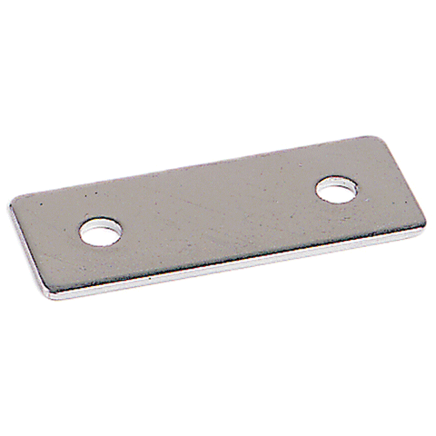 STAINLESS STEEL 2 HOLE MOUNTING PLATE - Opti1453