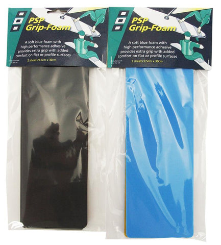 Grip Foam with a high performance waterproof adhesive -Grey or Blue - PSP tapes