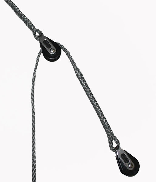 001R SPLICE -  LAZY JACK SYSTEM - Type A - SMALL SIZE- WITH ROPE INCLUDED AND SPLICED BLOCKS | Nautos-usa 