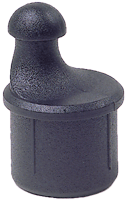 BLACK GOLD 27MM SPRIT ENDS - Set  of 2 - Opti1271