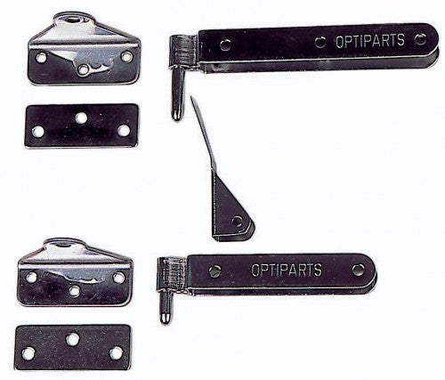 PINTLES, GUDGEONS, AND RUDDER CLIP - Opti 1150 | Nautos-usa 