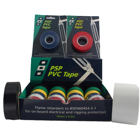 PVC Tape - Flame retardant -10 Rolls Set - PSP