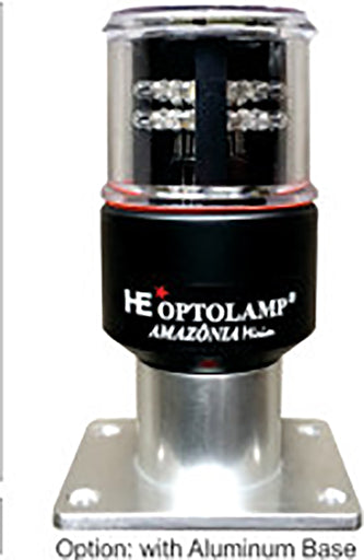 LED Navigation light - OP5000A - Tri Color - Anchor - Strobe Light - Rescue - “AMAZÔNIA Mirim 5”  Compact 5 in 1 - CLASSIC  OR SW | 12 v | Aluminum Base Version | Nautos-usa 