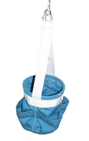Mast Tool Bucket - Durable Sunbrella fabric
